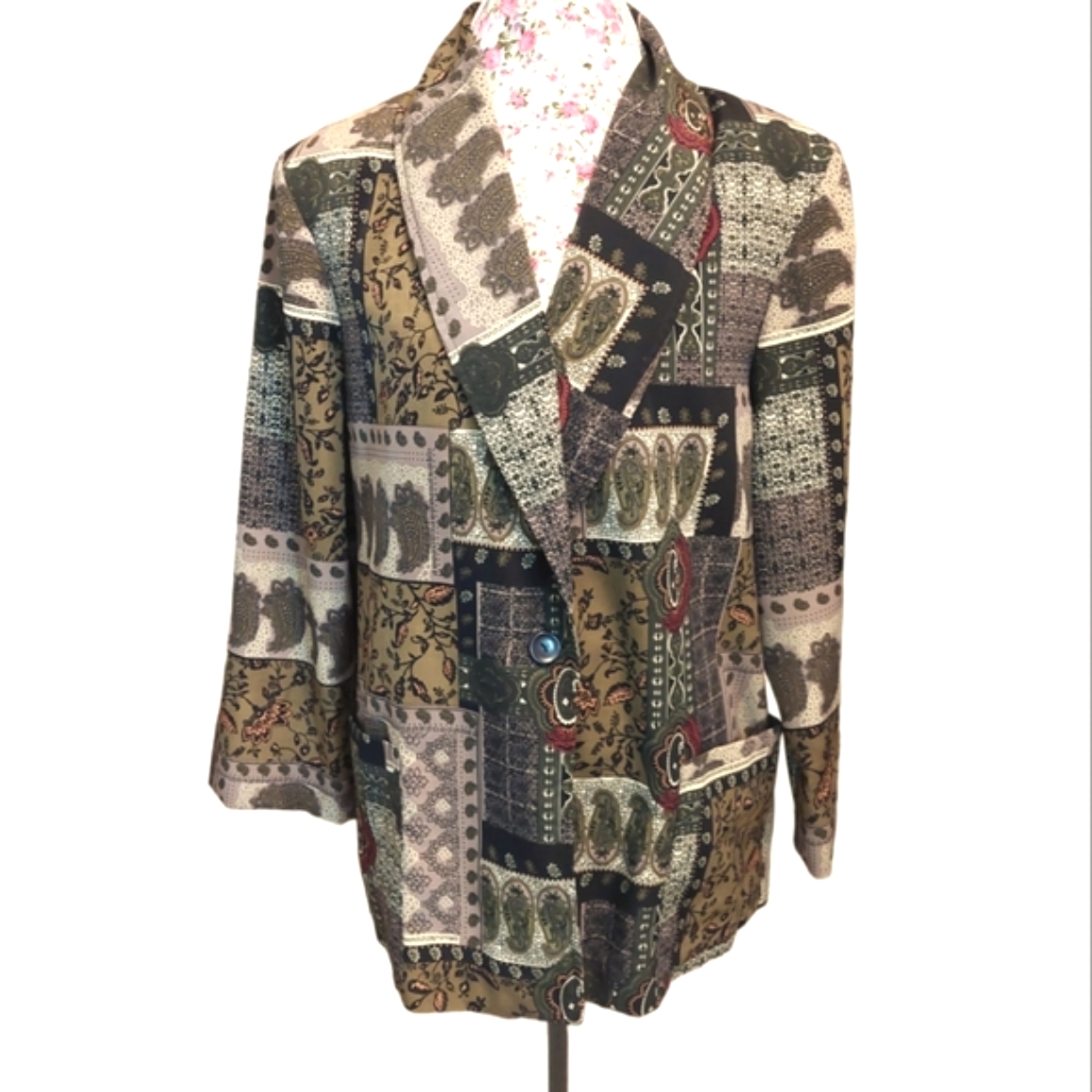 Vintage Patchwork Jacket/Blazer